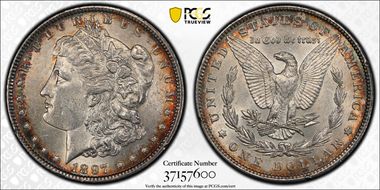 1897 $1 AU58