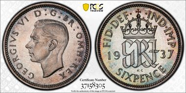1937 6D S-4084 PR66