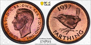 1937 1/4D S-4116 PR66RB