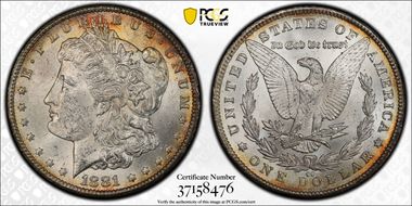 1881-CC $1 MS62