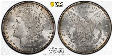 1883 $1 MS65