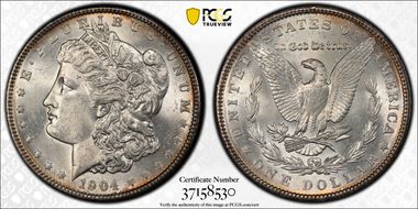 1904 $1 MS63