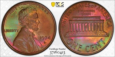 1974-D 1C MS64BN