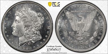 1880-S $1 MS64