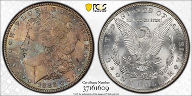 1886 $1 MS64