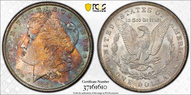 1889 $1 MS65