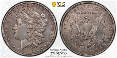 1893-O $1 XF45