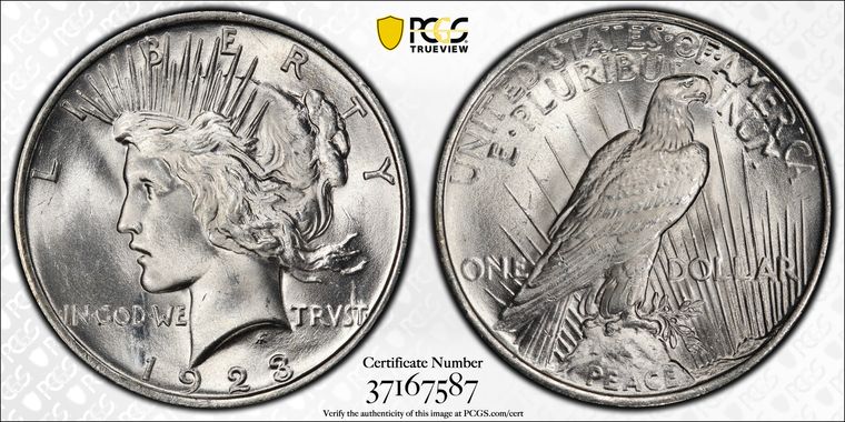 Cert 37167587 - Coin Image