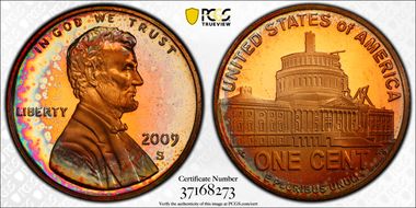 2009-S 1C Lincoln-Presidency PR68RD