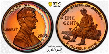 2009-S 1C Lincoln-Formative Years PR68DCAM