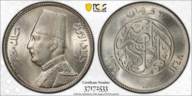 AH1348-1929-BP 2 Pst KM-348 MS64