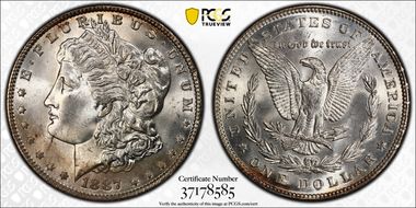 1887 $1 MS65
