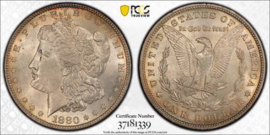1880 $1 MS63
