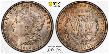 1886 $1 MS63