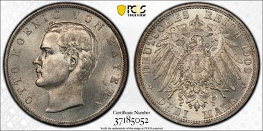 1909-D 3 Mk J-47 MS64