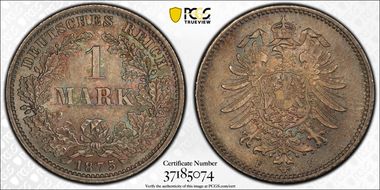 1875-F Mark J-9 MS66