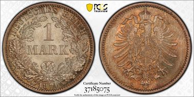 1876-A Mark J-9 MS66