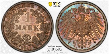 1911-A Mark J-17 PR65DCAM