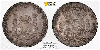 1756-Mo MM 8 R Yon-M8-56 Calico-491 VF35