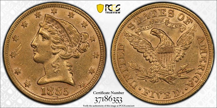 Cert 37186353 - Coin Image