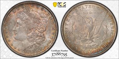 1882-O/S $1 Strong MS64