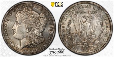1884-S $1 MS62