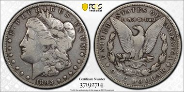 1893-O $1 F12