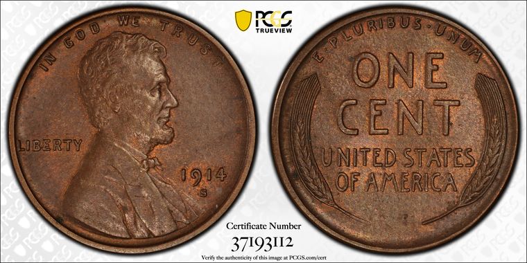 Cert 37193112 - Coin Image