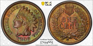1899 1C MS64BN