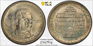 1949 50C Booker T. Washington MS66+