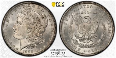 1889 $1 MS65