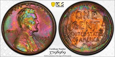 1956-D 1C MS64RB
