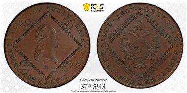 1807-A 30 Kr AU58BN