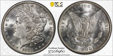 1883-O $1 MS66
