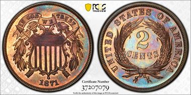 1871 2C PR65BN