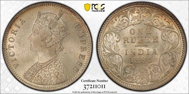 1885-C Rupee SW-6.80 Prid-124 MS65