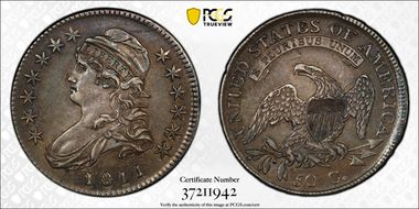 1811 50C Small 8 AU55