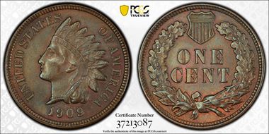 1909 1C Indian MS63BN