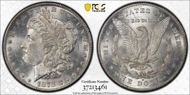 1878-S $1 MS63