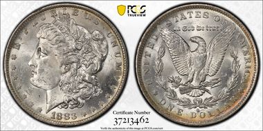 1883-O $1 MS63