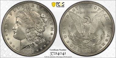 1887 $1 MS65