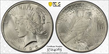 1925 $1 MS65