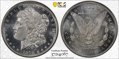 1878-S $1 MS66
