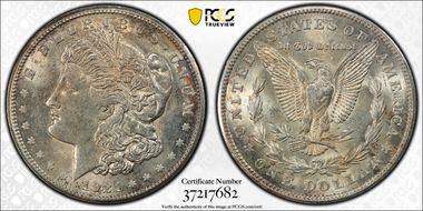 1921-S $1 VAM 1B-4a, Thorn Head MS63