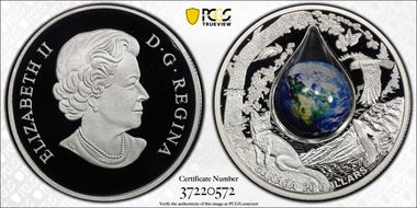 2016 $20 Mother Earth Colorized PR70DCAM