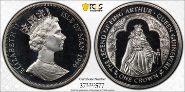 1996 Crown Queen Guinevere/Ag KM-680a PR67DCAM