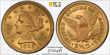 1895 $2.50 MS67