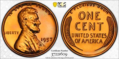 1957 1C PR67RD