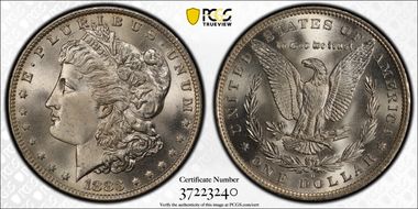 1883-O $1 MS66