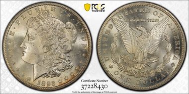 1893-CC $1 MS63